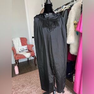 Vintage Silk High Waisted Trousers